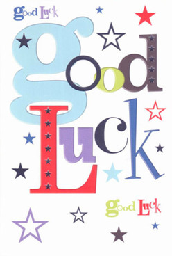 Reflecting the creative patchwork of Finsbury, this vibrant good luck card channels excitement and encouragement into every detail. 'Good Luck' stretches across a pristine white backdrop, its letters a delightful mix of baby blues, assertive reds, deep purples, and tender moss greens-each chosen to uplift and inspire. Playful fonts, ranging from curvaceous and inviting to crisp and modern, mirror the diversity found along Finsbury's historic streets. Sprinkled across the design, stars of varying intensity in navy, sky blue, and lilac, add a whimsical touch-suggesting that luck might be just around the corner at Spa Fields or waiting beyond the markets on St. John Street. The card invites touch as much as sight, its surface hinting at premium cardstock and the quiet assurance that accompanies encouragement from Finsbury Flowers. Ideal for all of life's transitions, from big auditions to new beginnings in the heart of London, this card ensures its message is both tangible and deeply felt-reminding the recipient that they are seen, supported, and part of the local tapestry of hope.